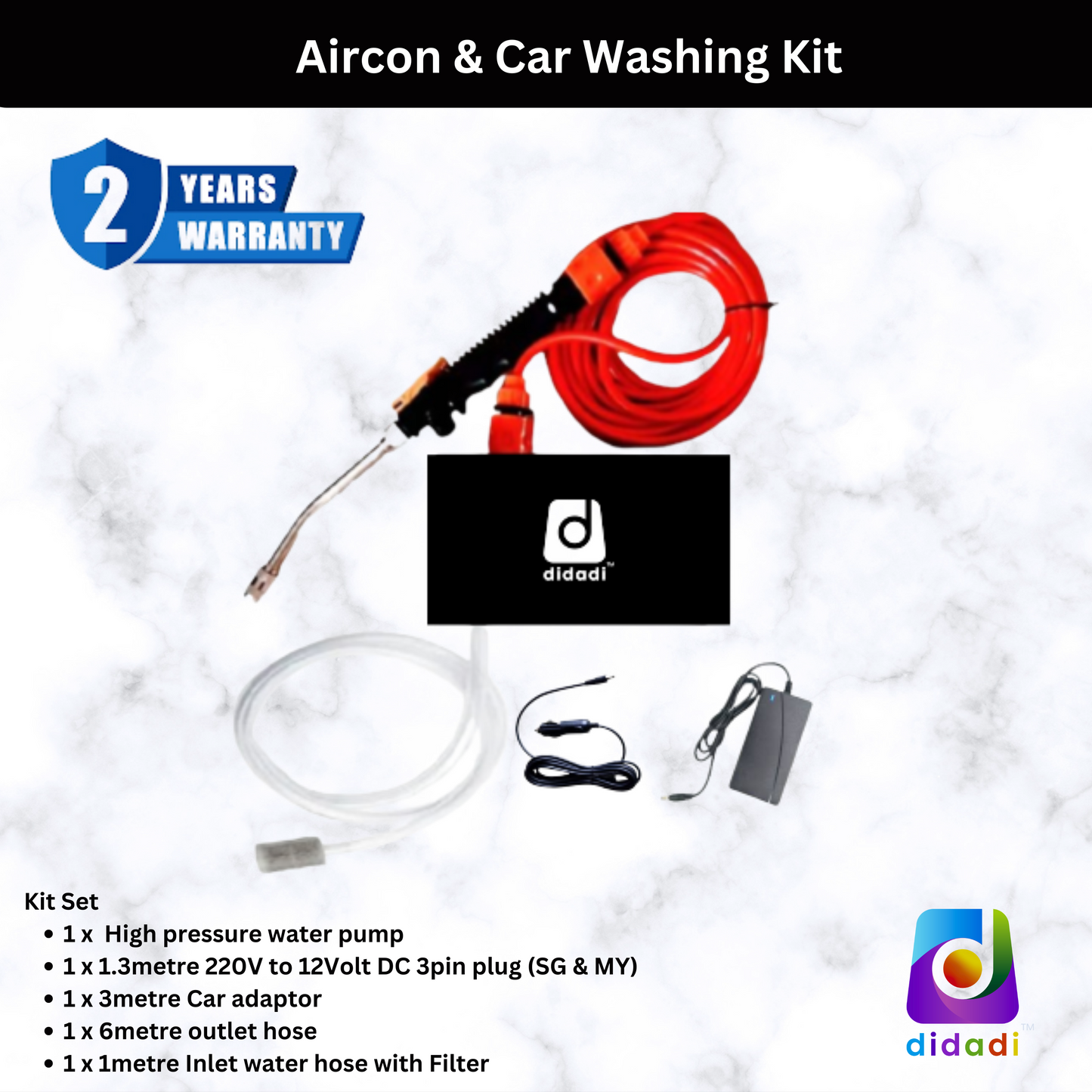 Aircon & Car Cleaning kit set